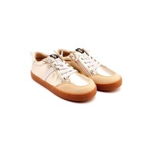 Old Soles Urban Road Leather Sneaker, Gold